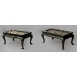 Pair of 20th century Chinese coffee tables