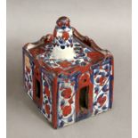 18th century inkwell in Talavera pottery