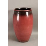 Serra. Vase in polychromed pottery