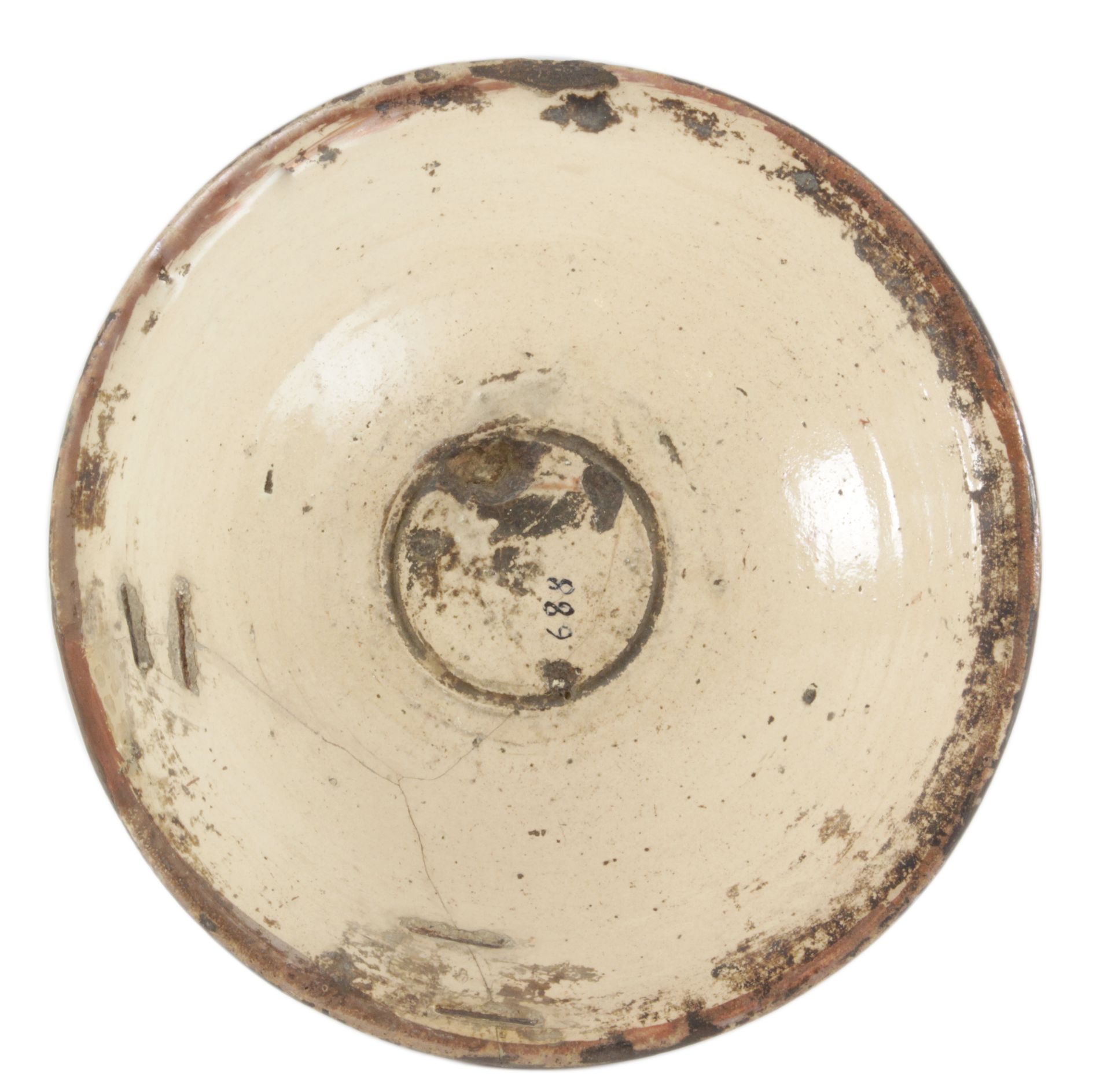 18th century decorative dish in Manises tin-glazed pottery - Bild 2 aus 2
