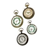 Collection of four pocket watches