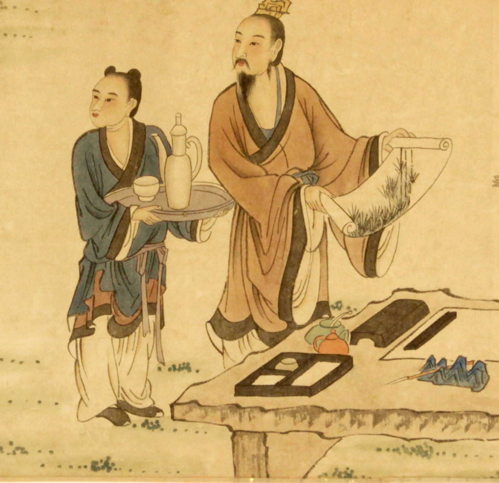 A 20th century Chinese scroll - Image 10 of 10