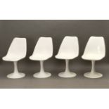 Eero Saarinen. Four Tulip chairs