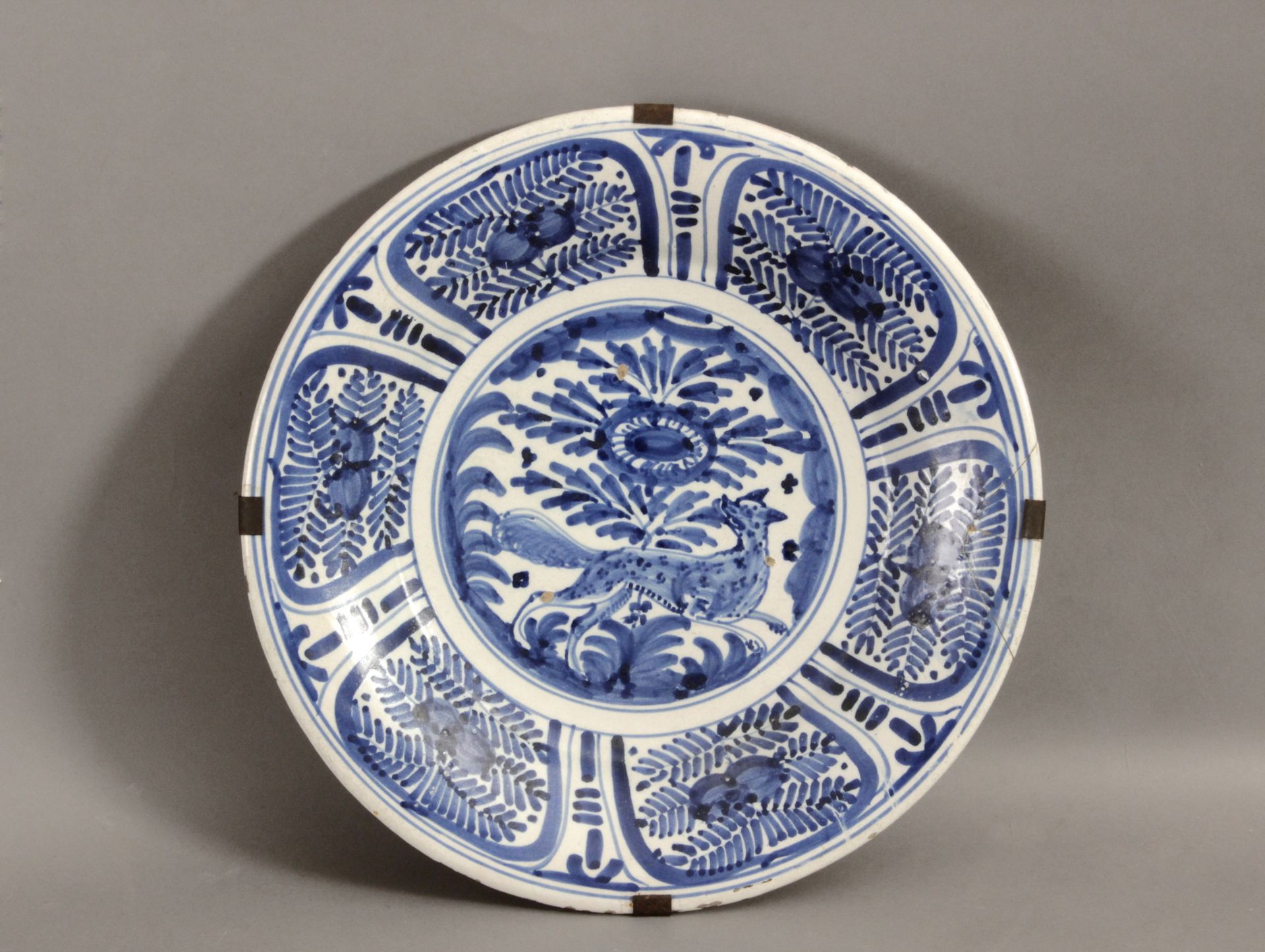 18th century dish in Talavera pottery