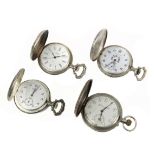 Collection of four pocket watches