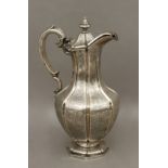 English silver pitcher circa 1807-1881 with Edinburgh and James McKay silversmith hallmarks