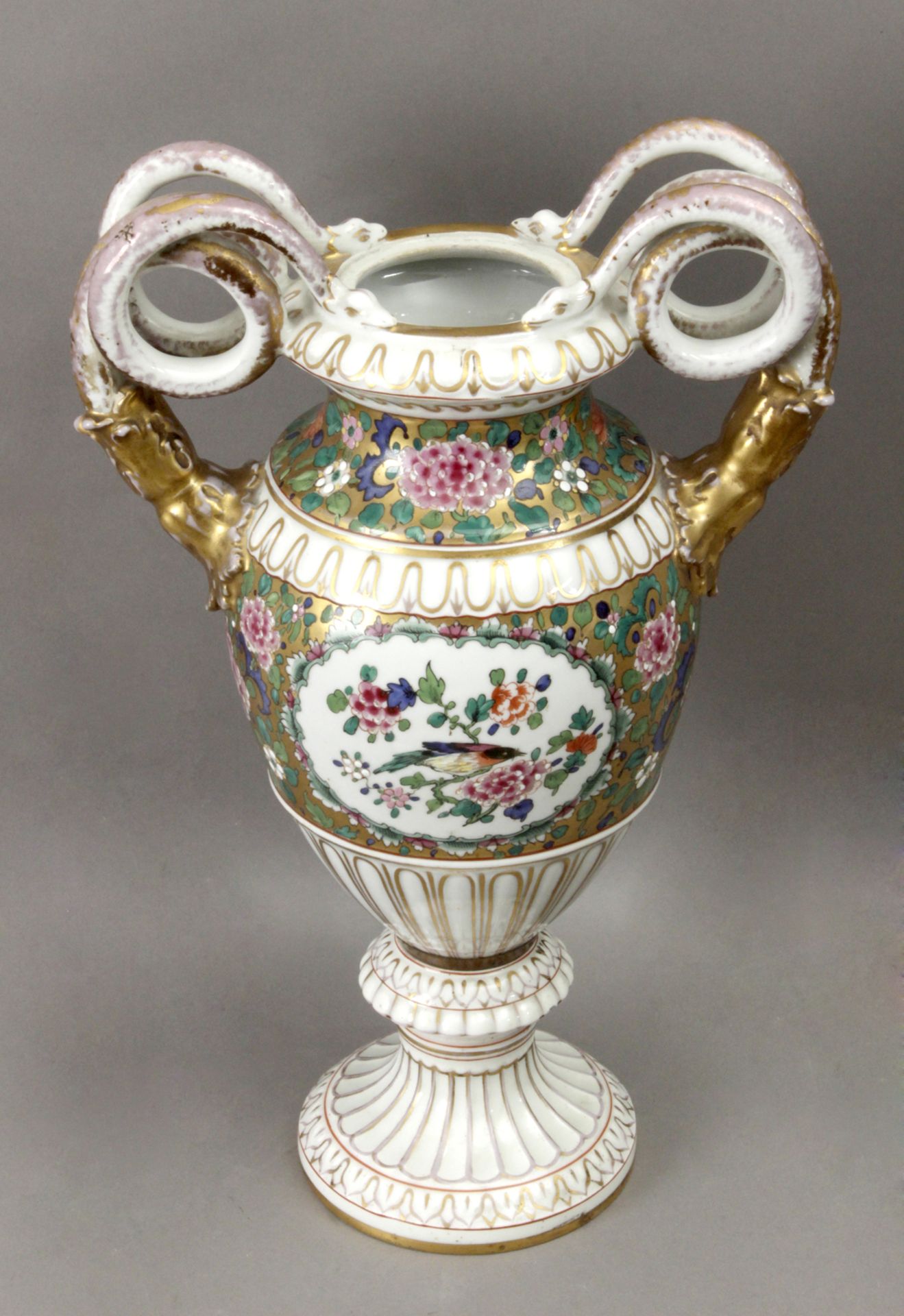 A 19th century French porcelain vase - Image 6 of 7