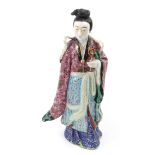 A 20th century Chinese Famille Rose figure