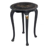 First half of 20th century Chinese table in lacquered wood