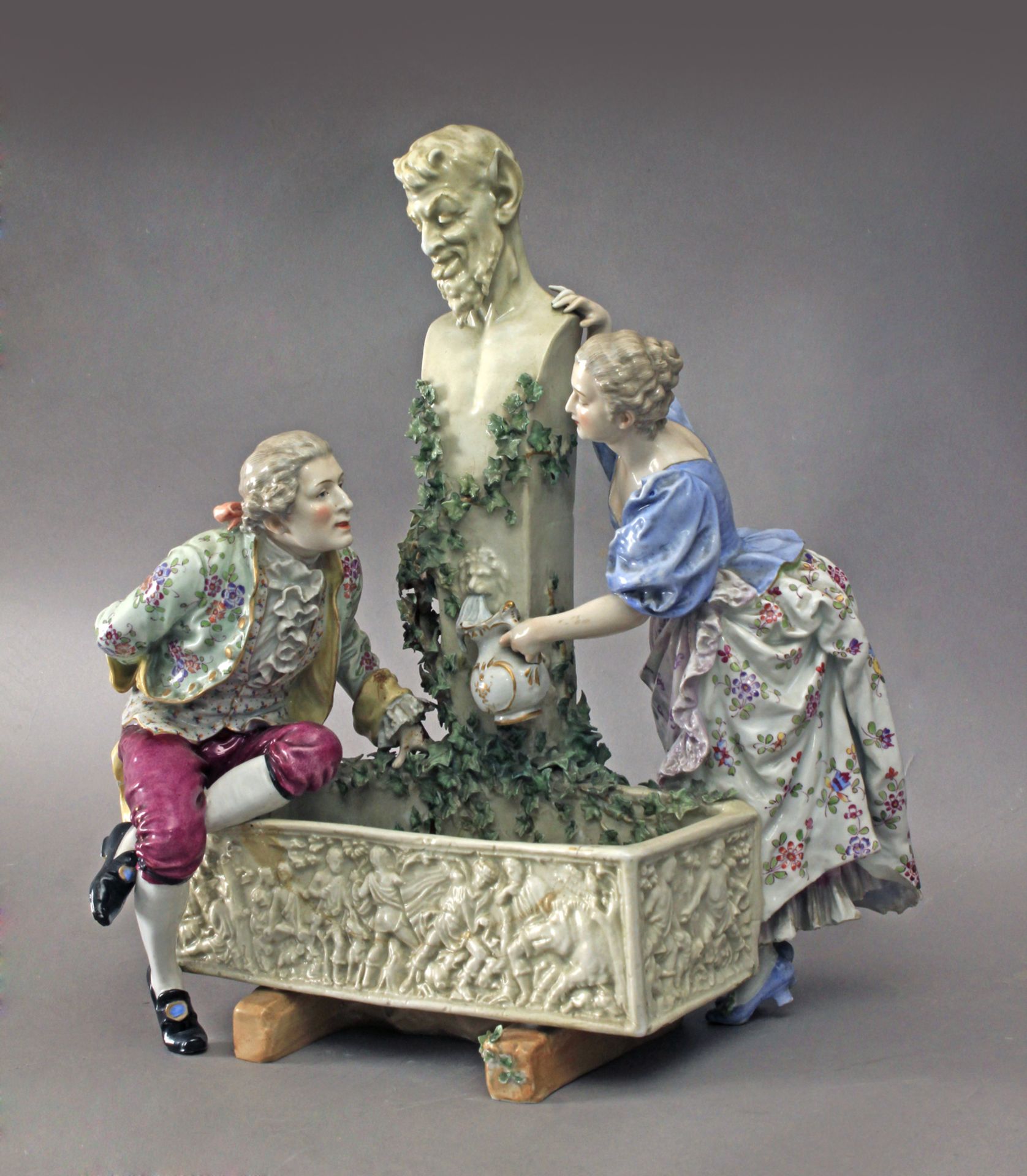 First half of 20th century group of porcelain figurines, Germany