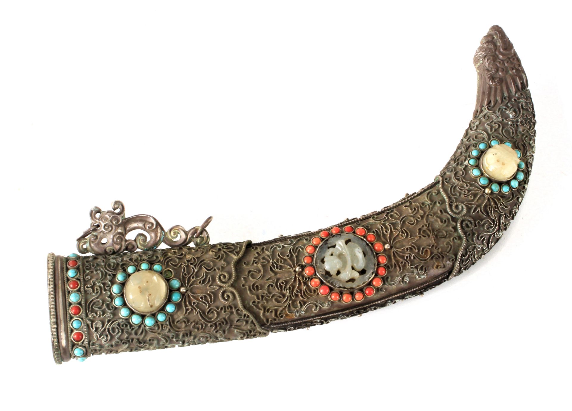 First half of 20th century Tibetan ceremonial dagger - Image 4 of 4