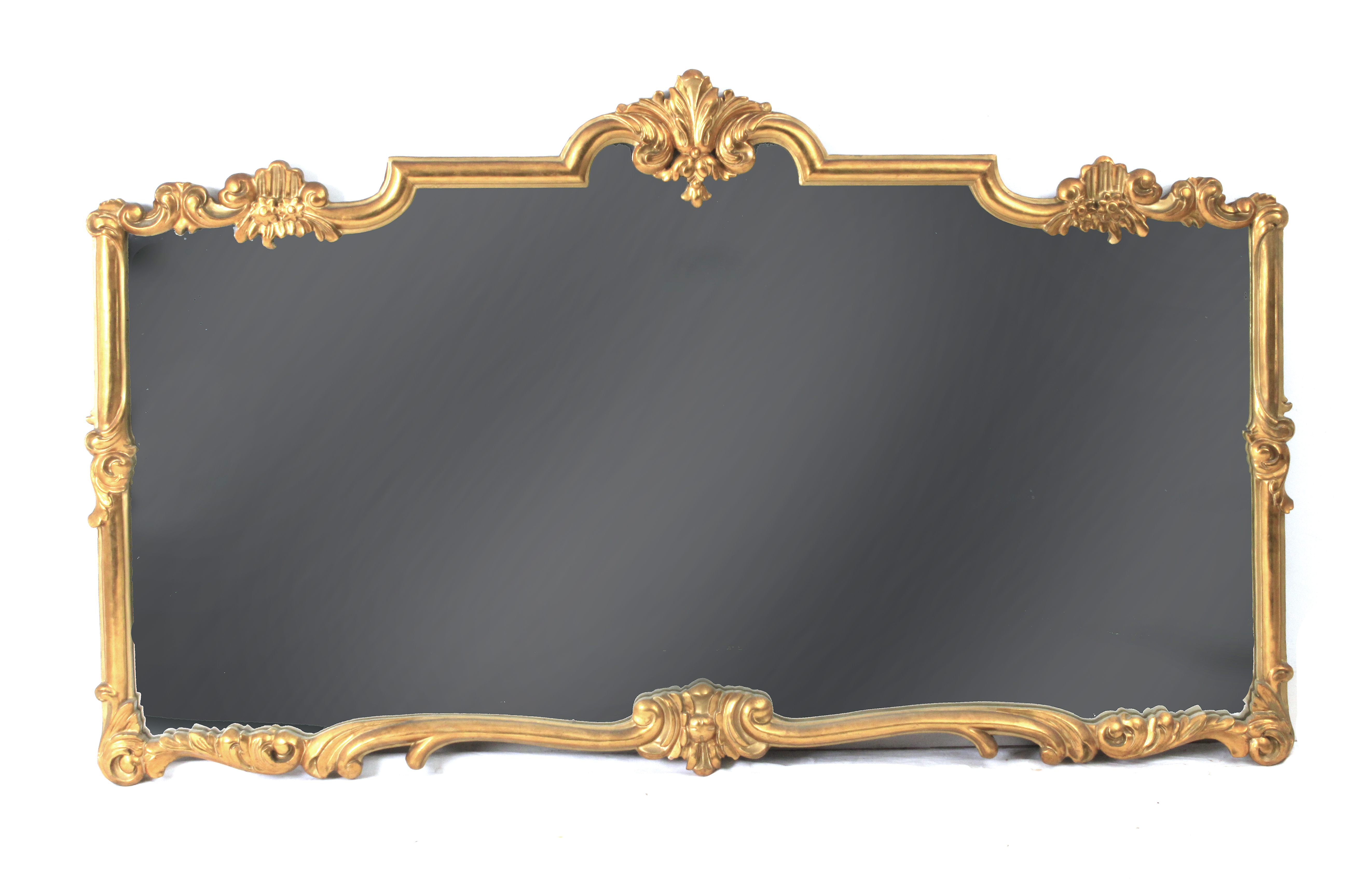 A 20th century Louis XV style mirror