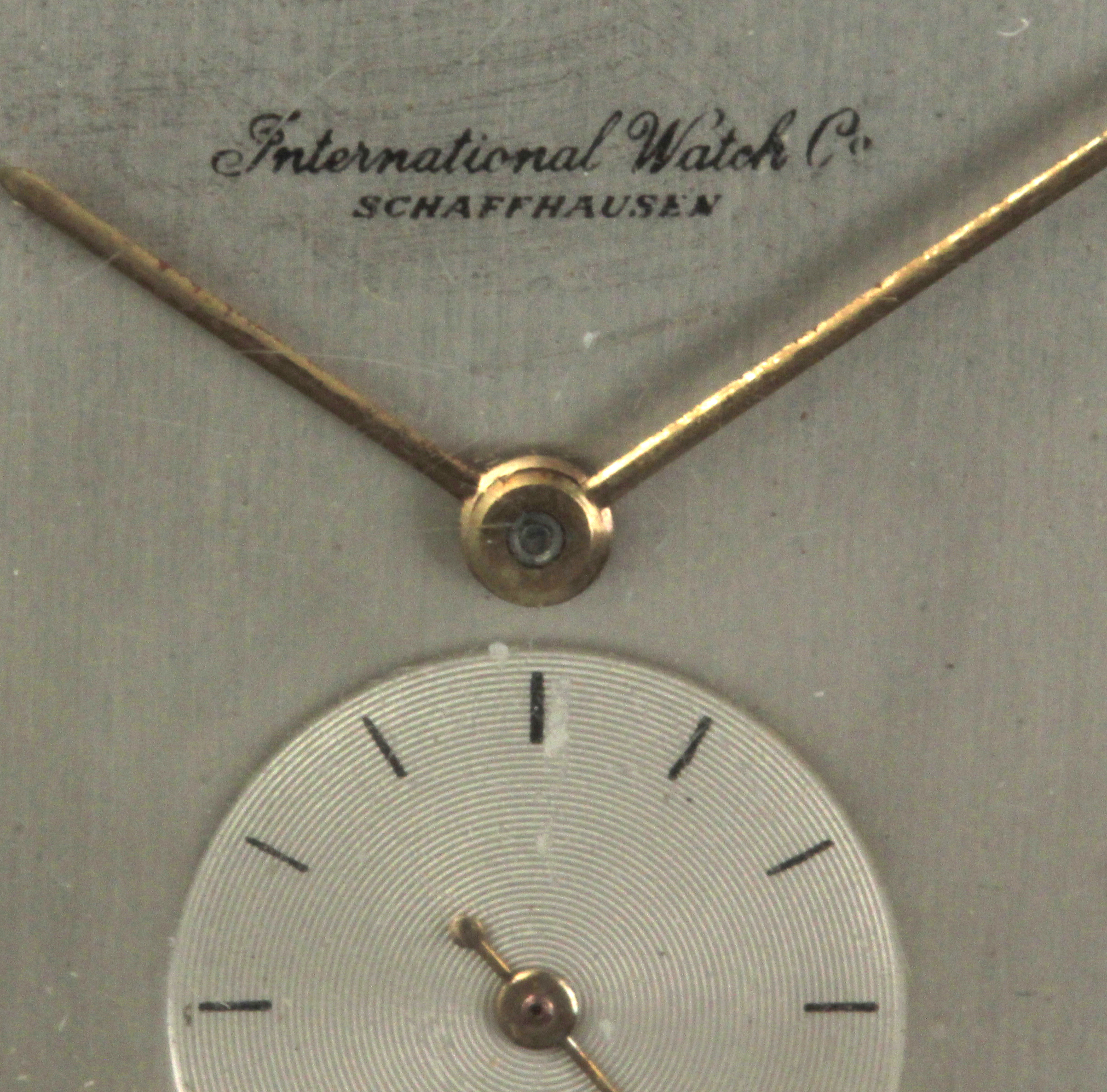 International Watch Company. 18 k. yellow gold gentlemen wrist watch circa 1950 - Image 2 of 3