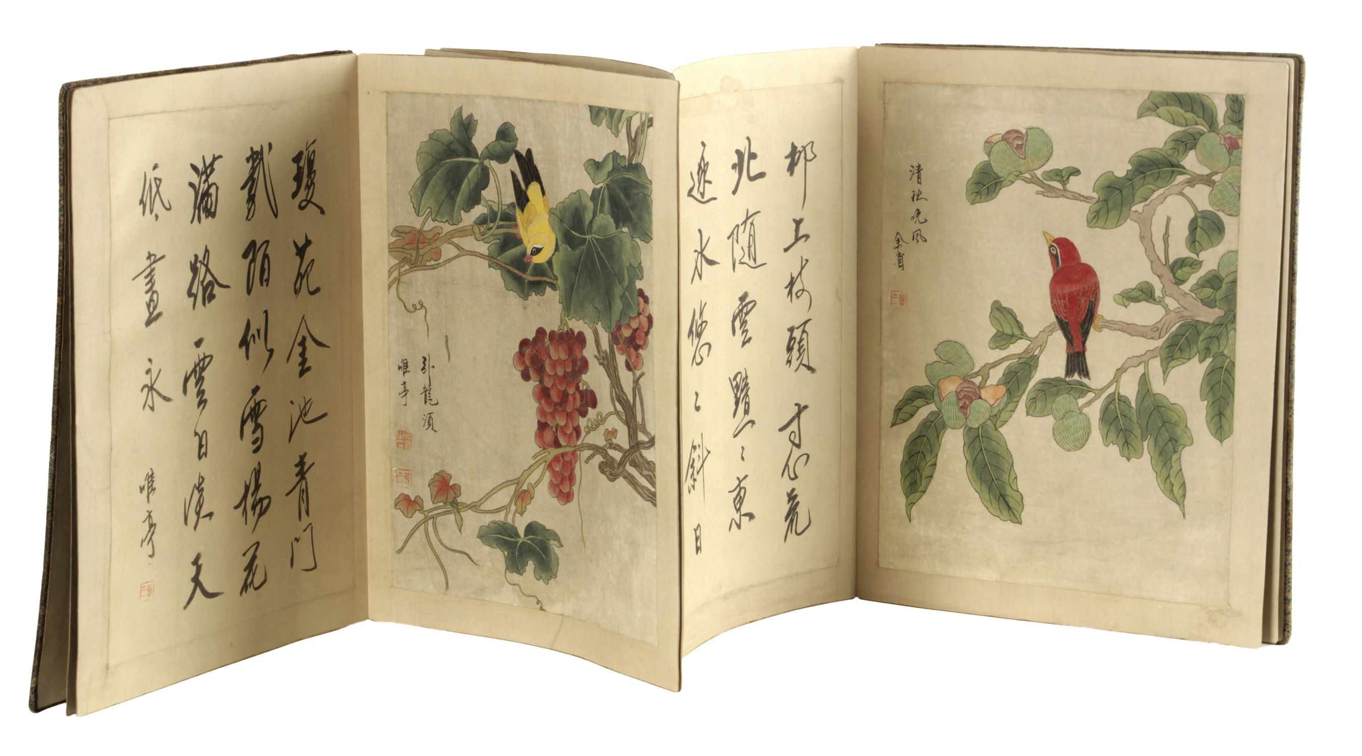 A 20th century Chinese stamps album