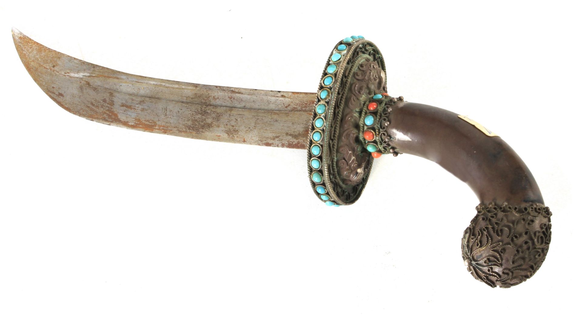 First half of 20th century Tibetan ceremonial dagger - Image 2 of 4