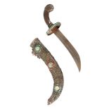 First half of 20th century Tibetan ceremonial dagger