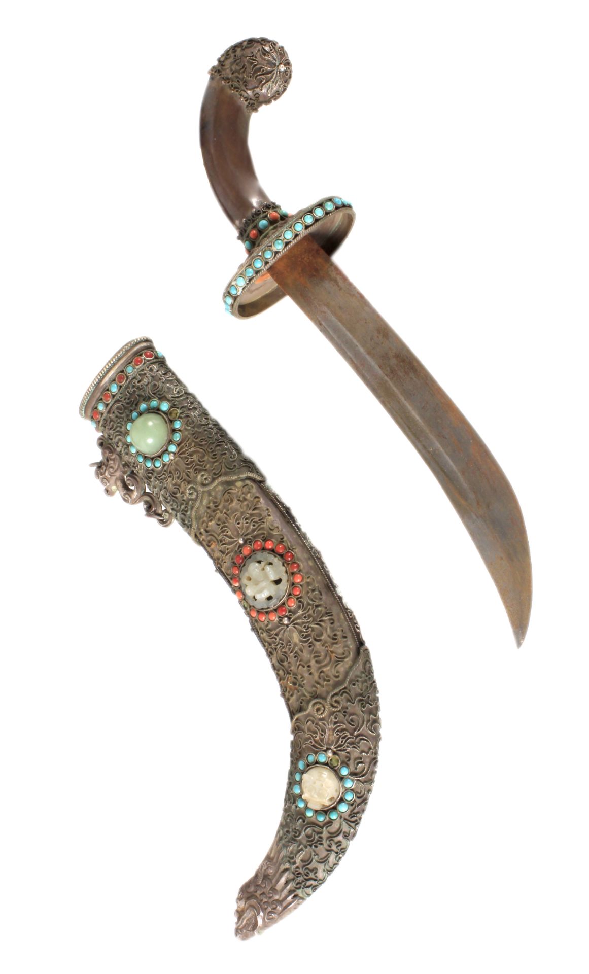 First half of 20th century Tibetan ceremonial dagger