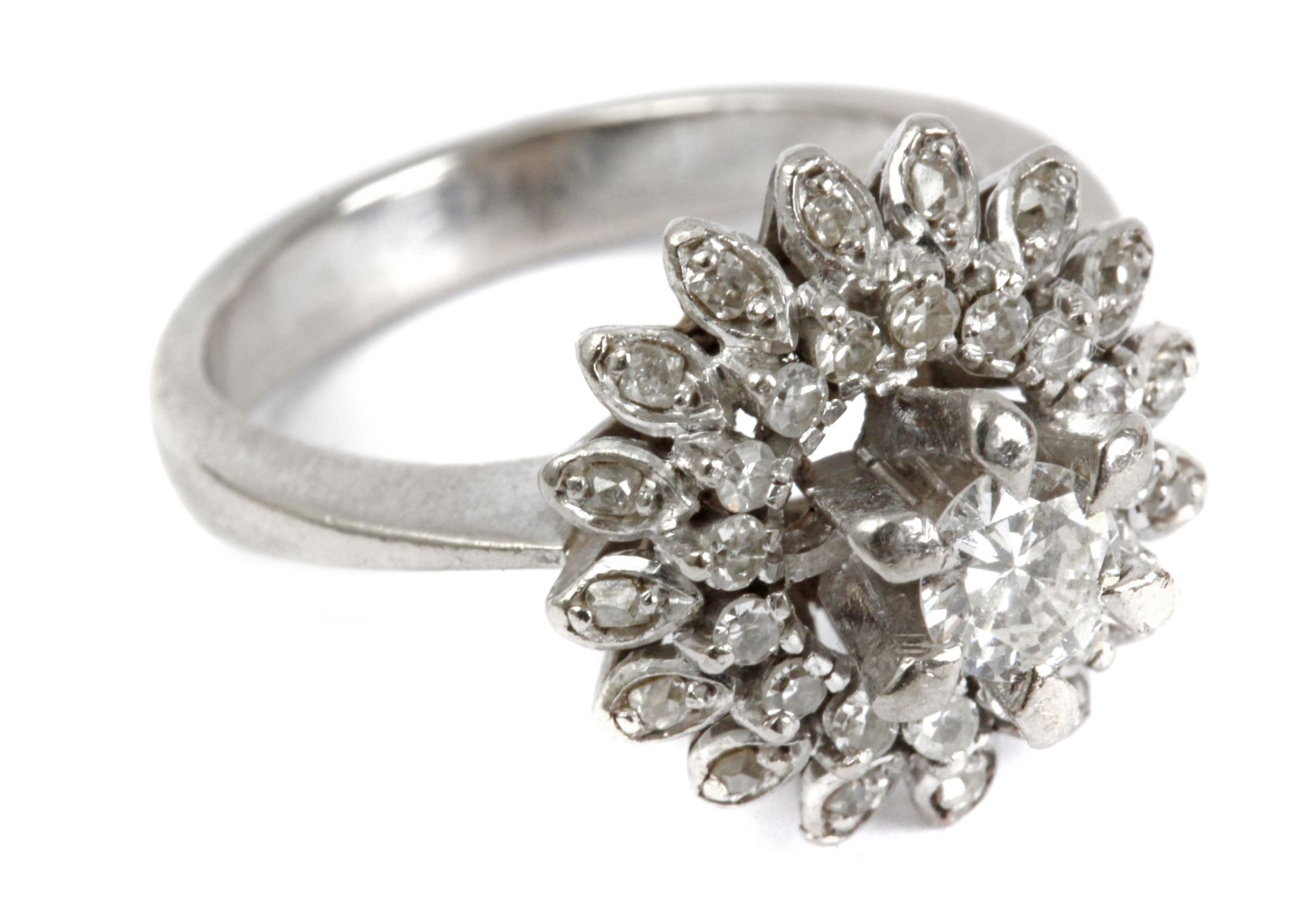 A cluster ring circa 1950 - Image 3 of 3