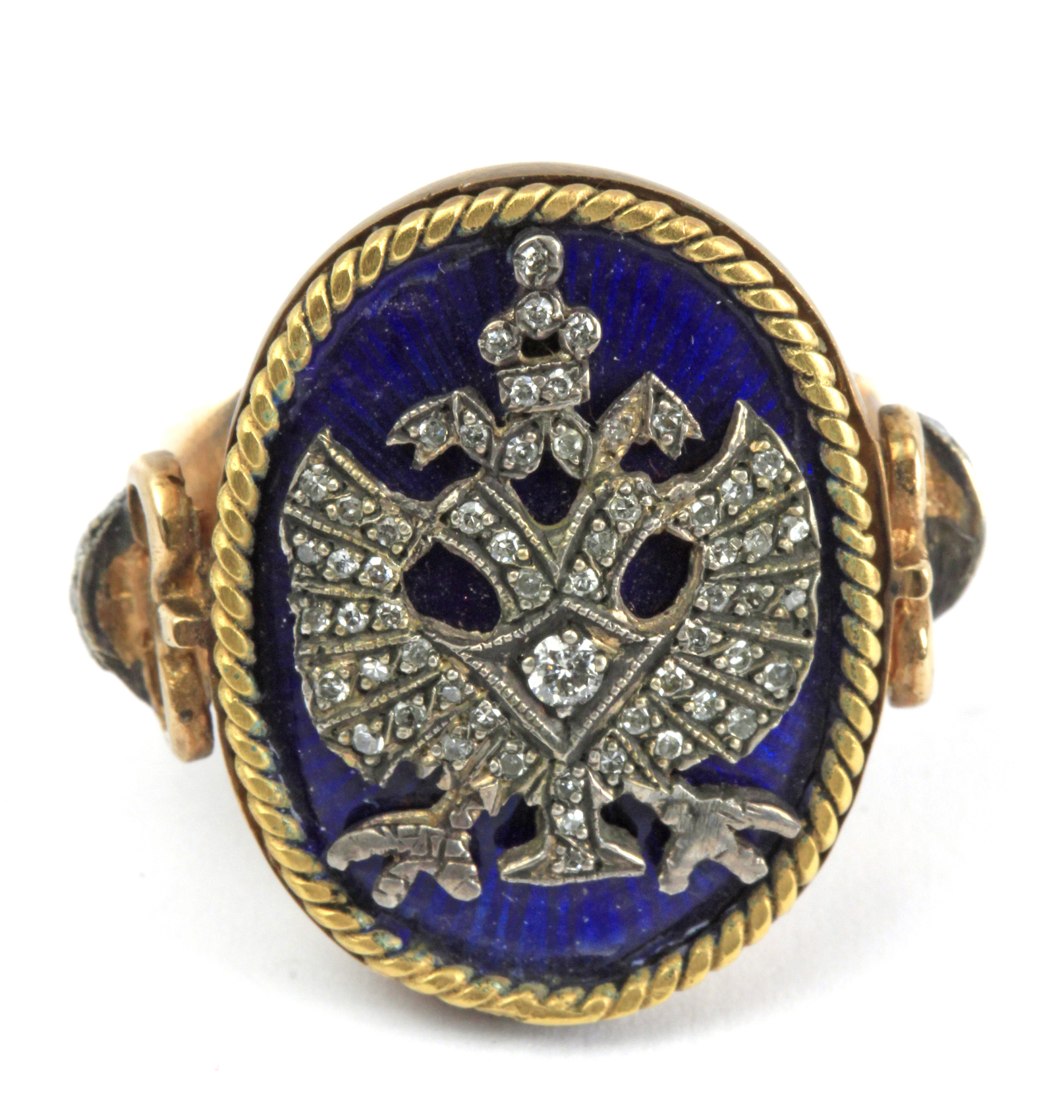 A 19th century Russian signet ring