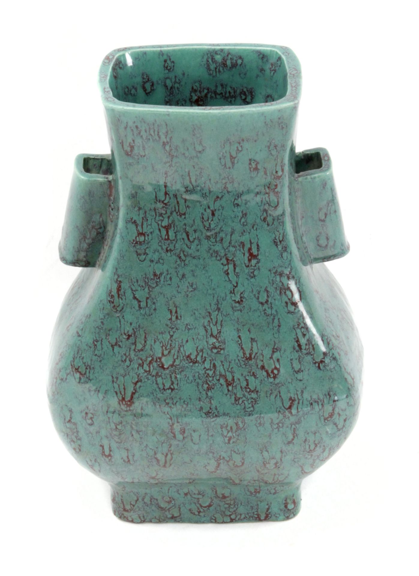 A 20th century Chinese vase in Robin's egg porcelain