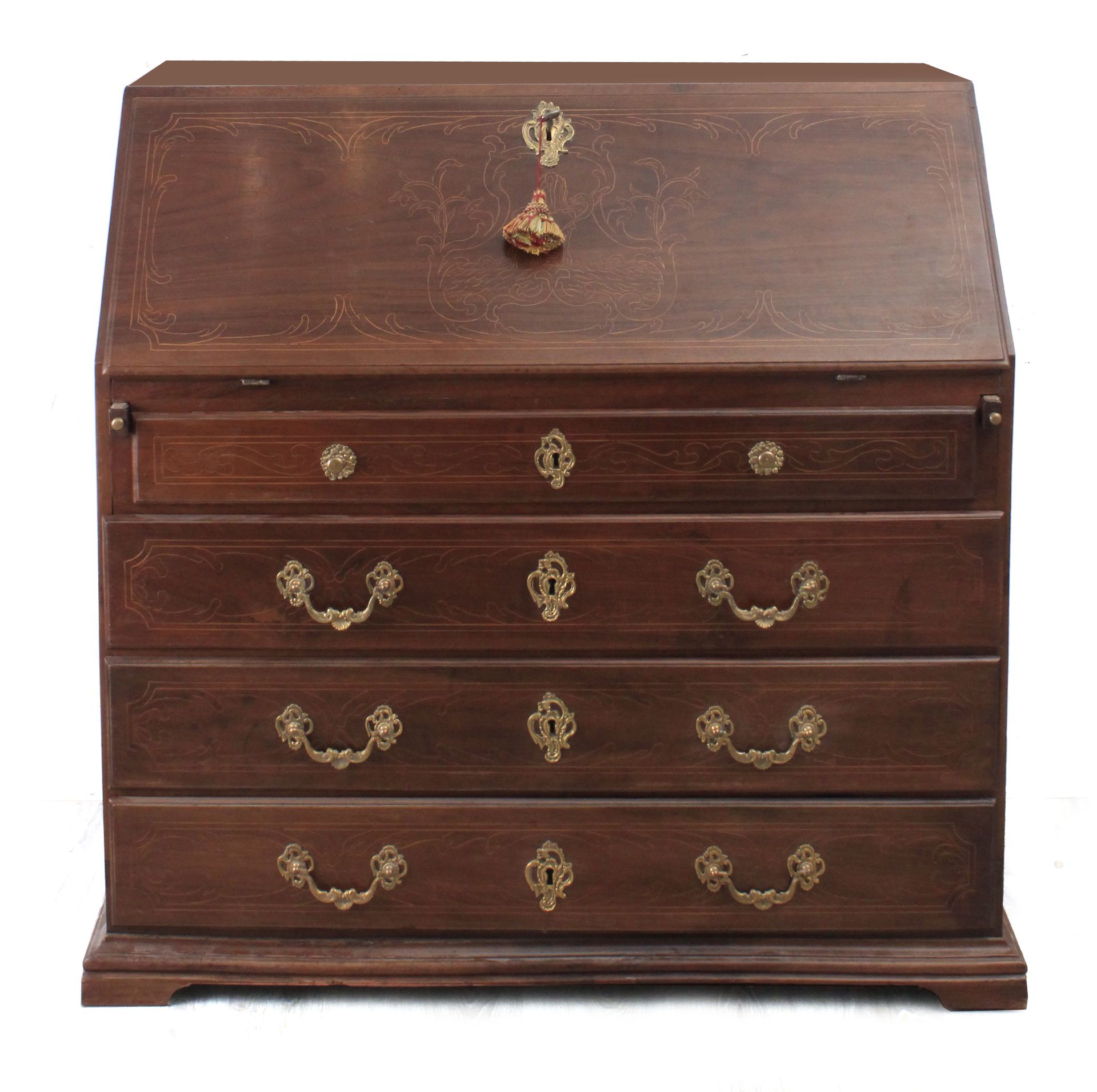 18th century Catalan walnut filing cabinet - Image 2 of 3