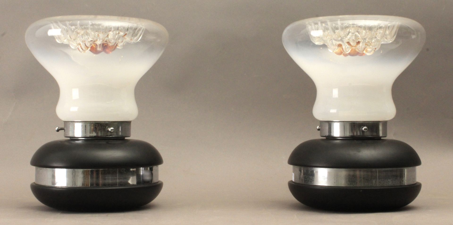 A pair of Mazzega style Italian table lamps circa 1970 - Bild 3 aus 3