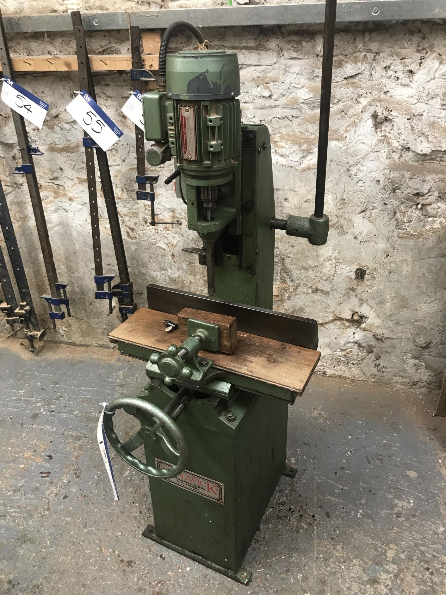 Sedgwick HOLLOW CHISEL MORTICER, single phase (by payment of this invoice the purchaser confirms the