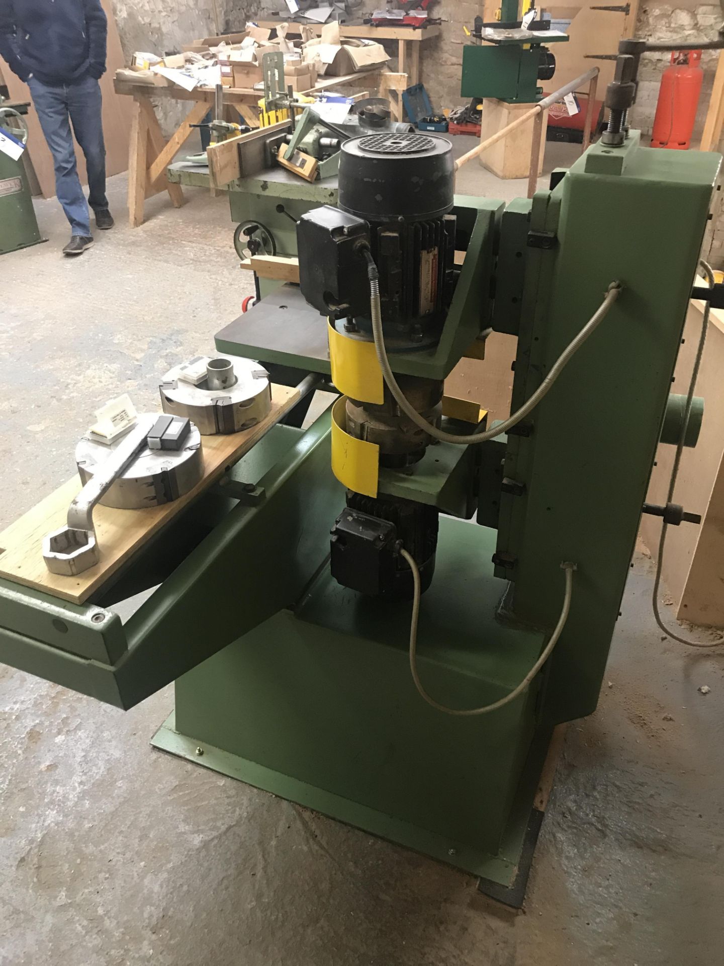 Smith SINGLE END TENONER, single phase (note zero vat on hammer price, however vat will be charged - Image 3 of 6