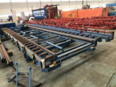 BauTech POS 15 Conveyor Unit, serial no. 2201, year of manufacture 2005, overall dimensions