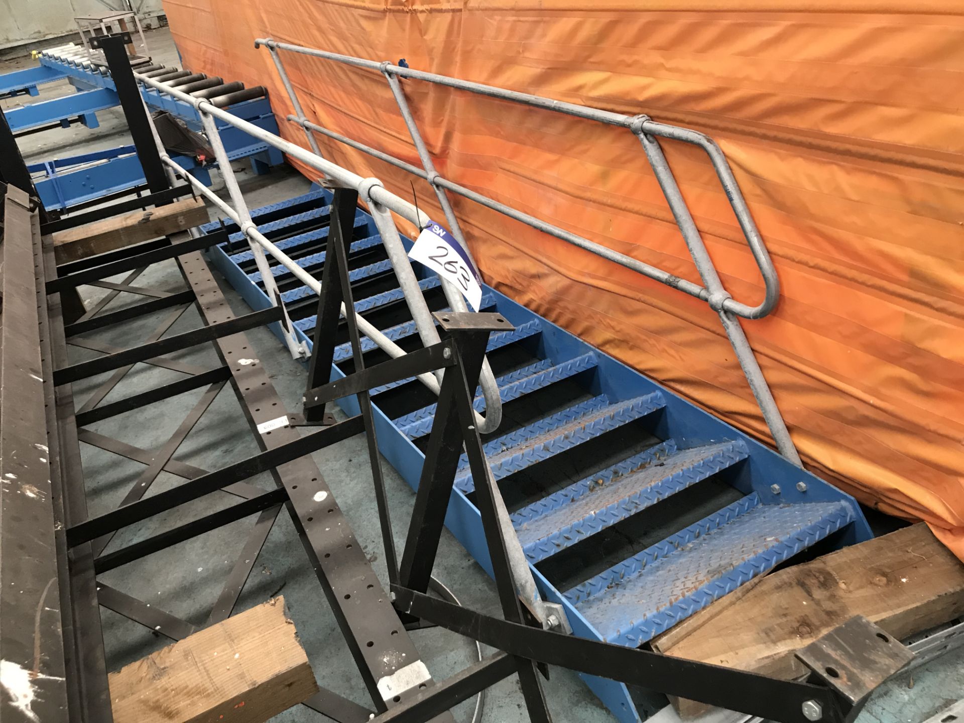 12 Rise Steel Staircase