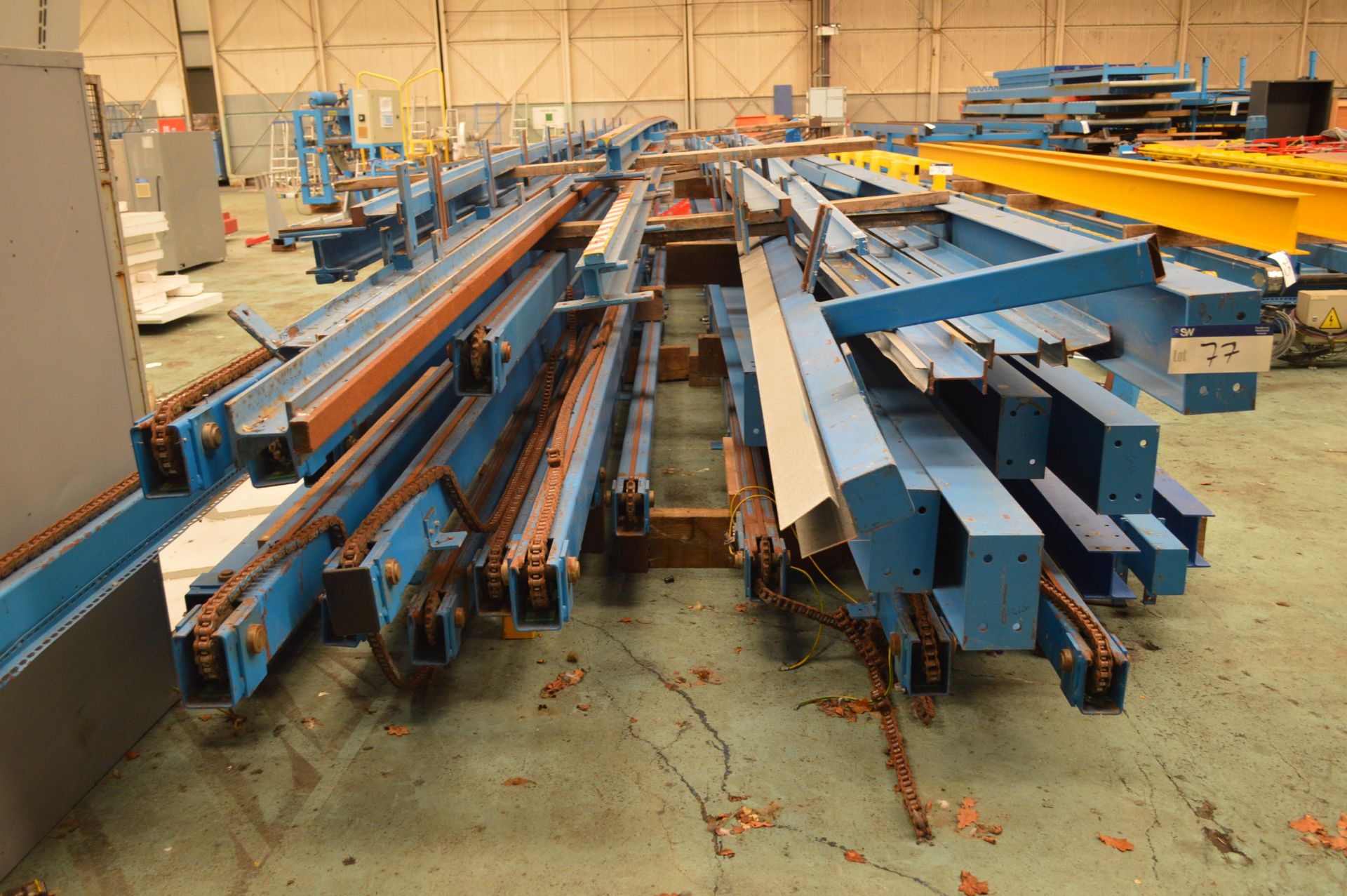 Chain Conveyor & Support Components, as set out in one stack - Image 2 of 2