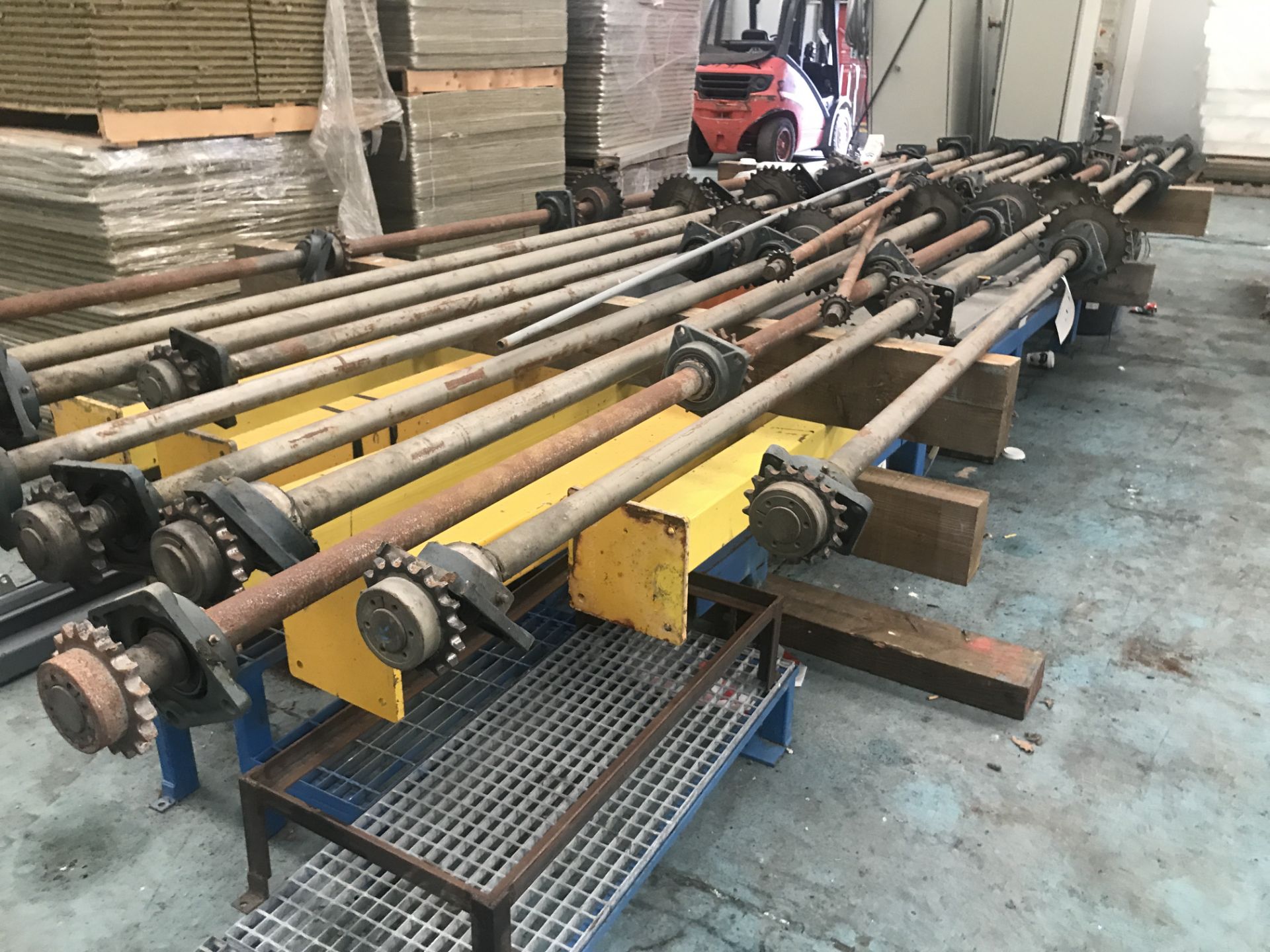 Ten Assorted Gear Shafts, up to approx. 5.8m long - Image 2 of 2
