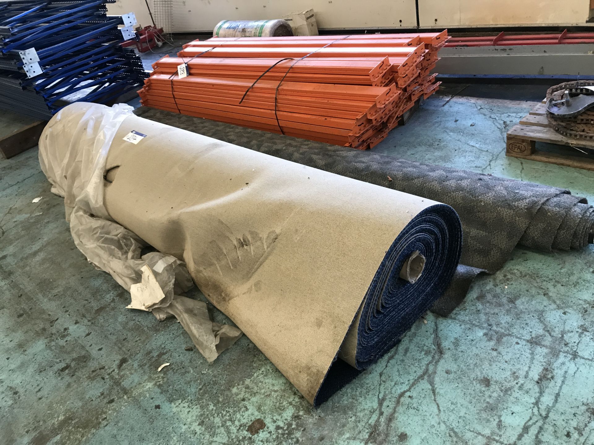 Two Rolls of Carpet, approx. 3.6m long