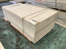 Foil Lined Plaster Boards, in one stack