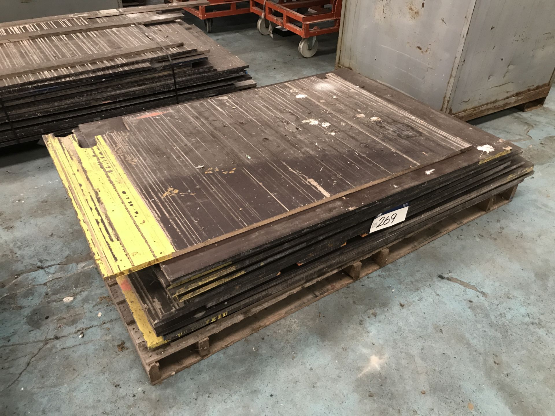 Assorted Timber Boards, as set out on pallet, up to approx. 2m long