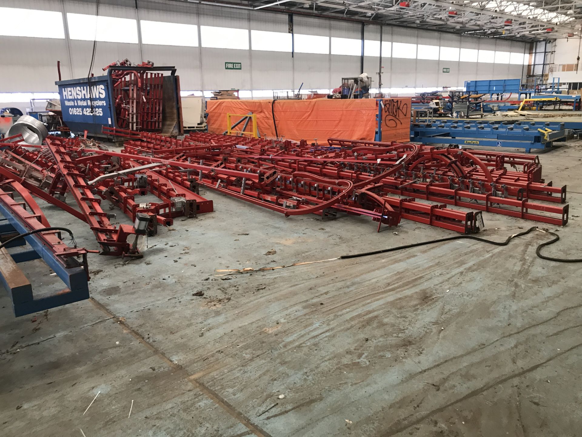 Quantity of Overhead Conveyors, as set out on floor, up to approx. 9m long - Image 2 of 2