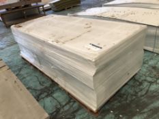 Plaster Boards, in one stack