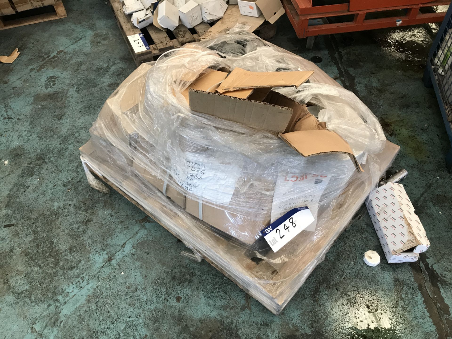 Assorted Blanking Plates, as set out on pallet