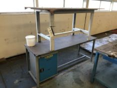 Two Steel Framed Tables