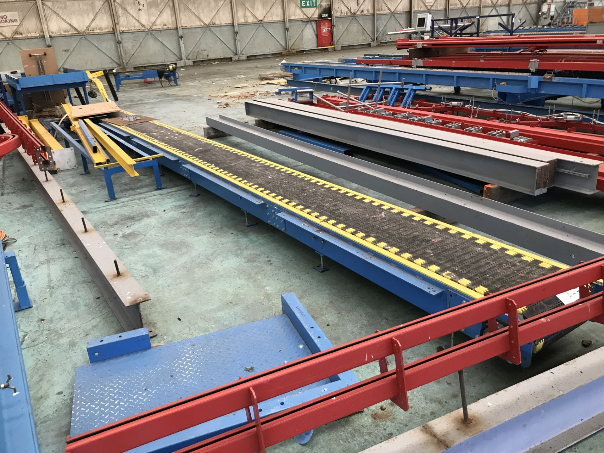 Plastic Slat Conveyor, 500mm wide on plastic slat x approx. 10.2m long - Image 2 of 2