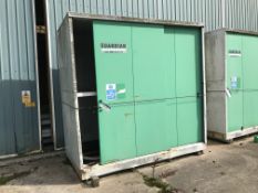 Guardian Steel Chemicals Cabinet, approx. 3.1m x 1.6m x 3m high