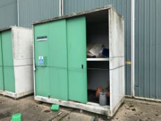 Guardian Steel Chemicals Cabinet, approx. 3.1m x 1.6m x 3m high