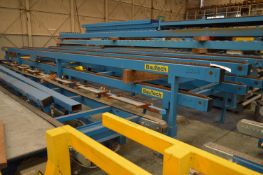 Two BauTech Chain Conveyors, each approx. 2.03m wide x 9.5m long
