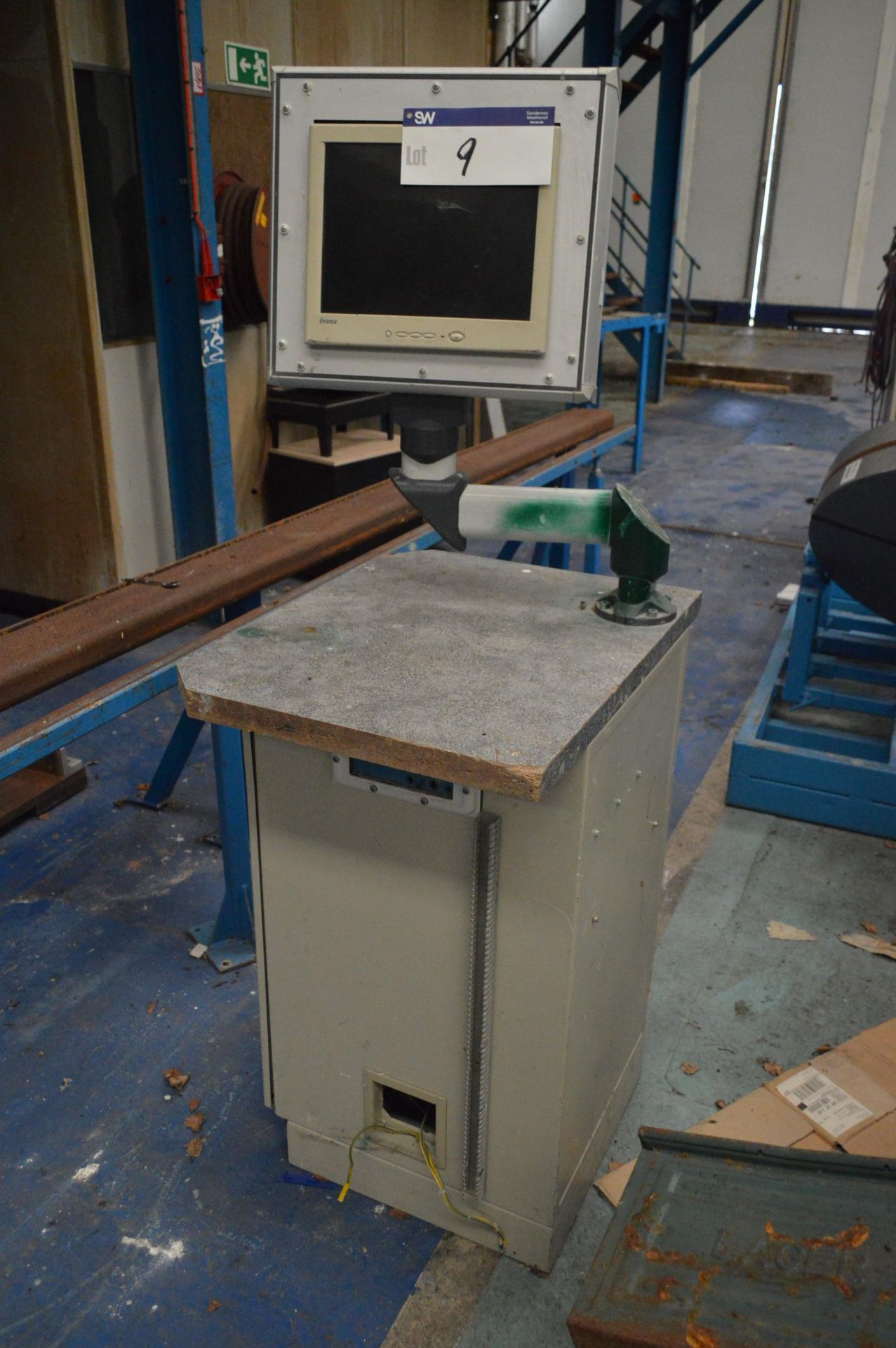 Flat Screen Monitor, with cabinet stand