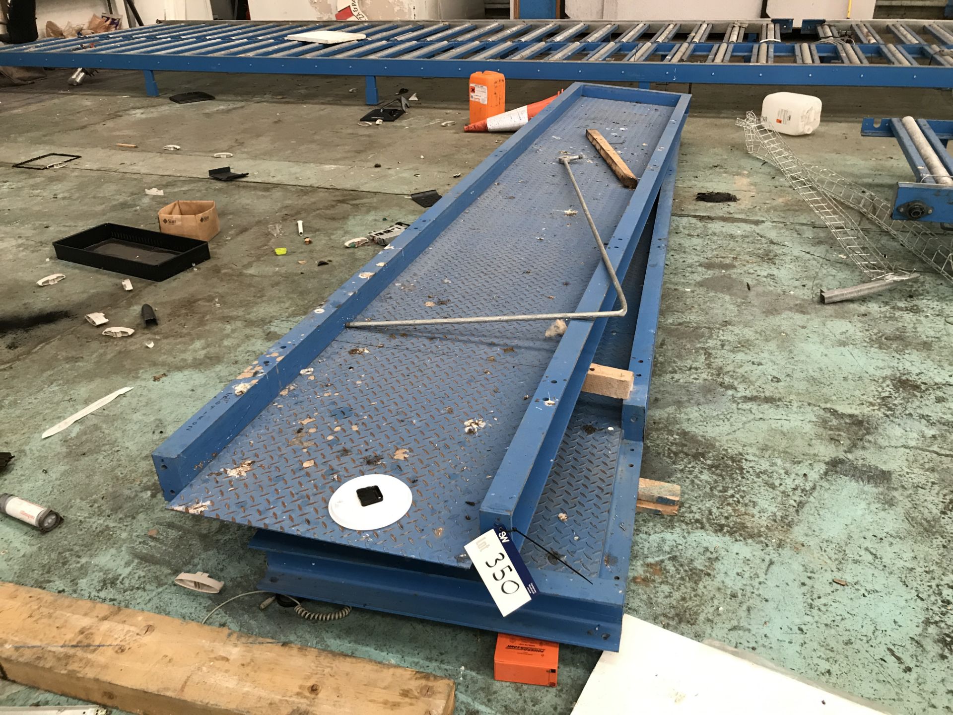 Two Fabricated Steel Platforms, approx. 5.5m long