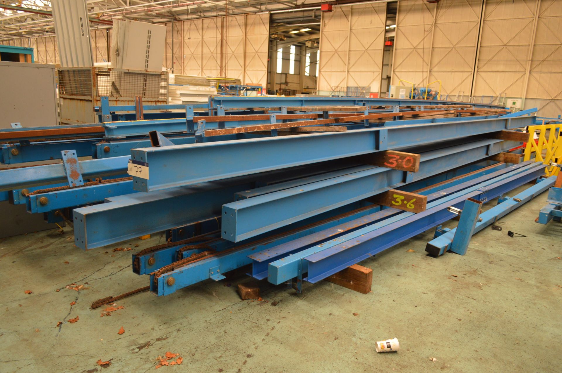 Chain Conveyor & Support Components, as set out in one stack