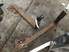 Pair of Fork Lift Truck Forks, approx. 1m long