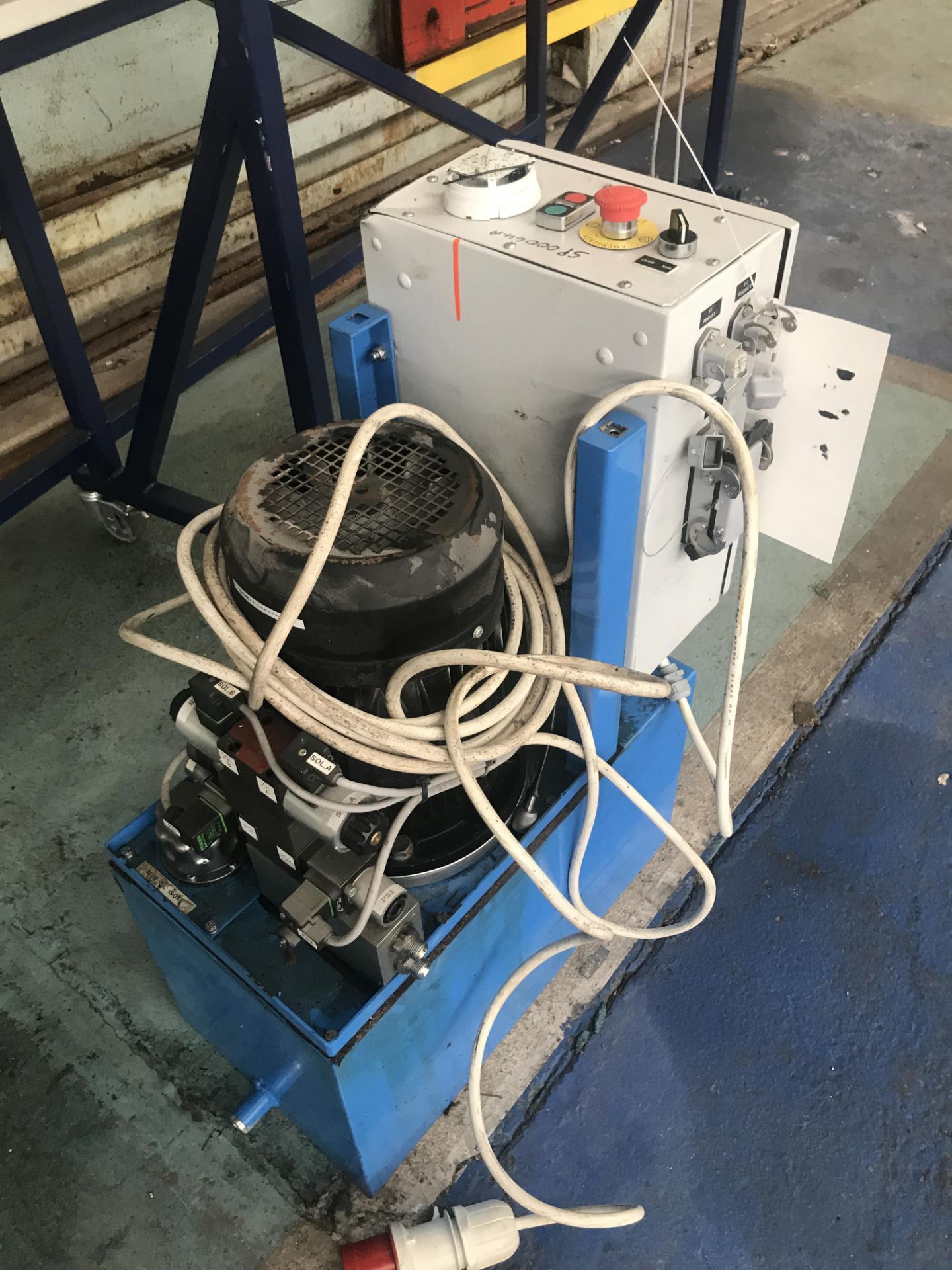 Electro Hydraulic Power Pack, with control panel, 440V - Image 2 of 2