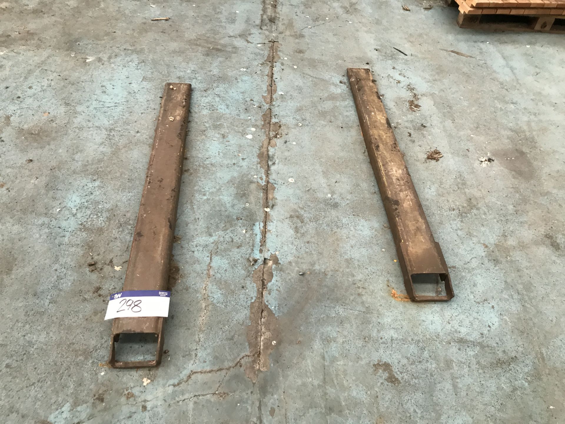 Pair of Fork Lift Truck Extensions, approx. 1.5m long