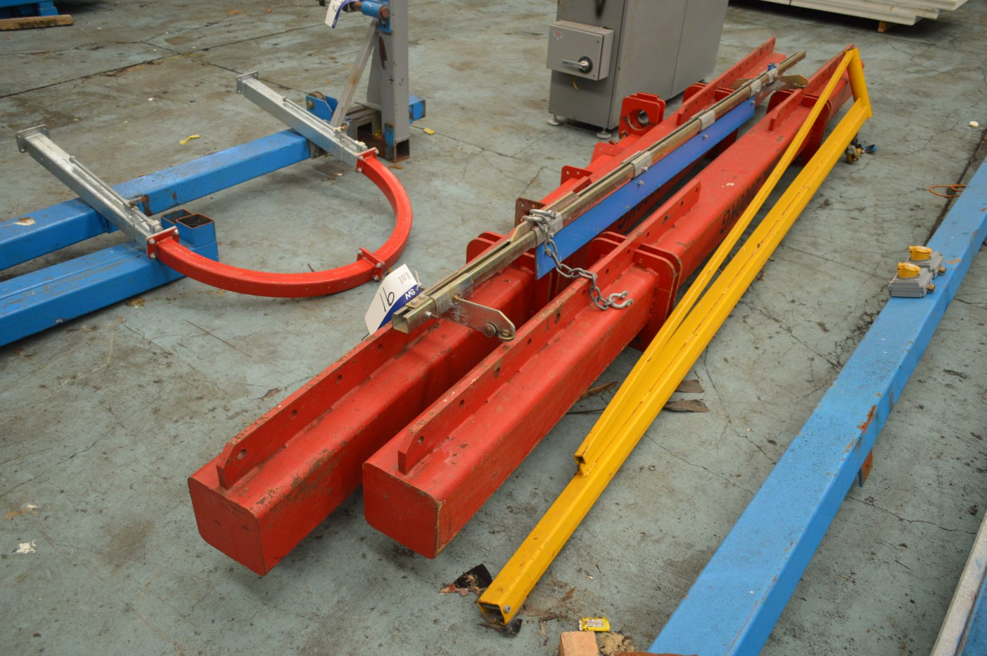 Two x 2000kg Lifting Beams, each approx. 4.5m long - Image 2 of 2